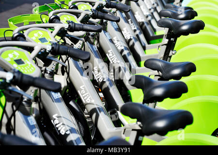 Smovengo velib in Paris 218 - Frankreich Stockfoto