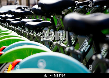 Smovengo velib in Paris 218 - Frankreich Stockfoto