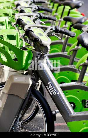 Smovengo velib in Paris 218 - Frankreich Stockfoto