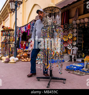 Straße Straßen von Marrakesch, Marokko Stockfoto