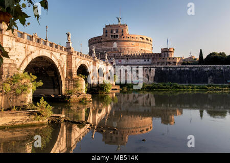 San't Angelo Schloss in Rom, Italien Stockfoto