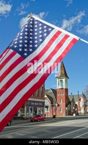 Einfach als "die Alte Kirche, "dieses viktorianische Relikt sitzt auf Harrison Avenue in Leadville, Colorado. Stockfoto