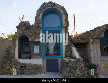 Bild einer Kirche im Stadtteil Karrada in der irakischen Hauptstadt Bagdad und von Irakern der Armenier christliche Gemeinschaft besucht Stockfoto