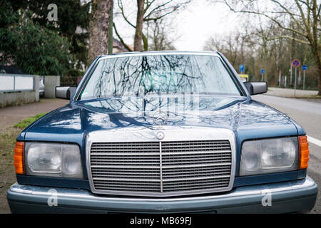 70er Jahre 'Oldtimer close-up Stockfoto