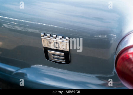70er Jahre 'Oldtimer close-up Stockfoto