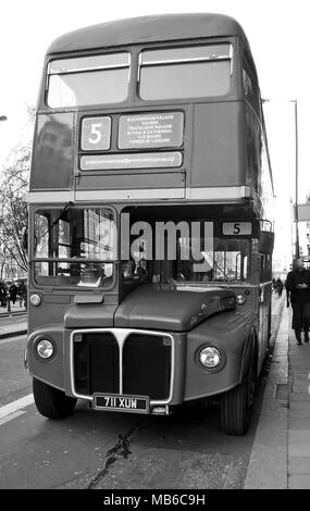 Routemaster Bus Stockfoto