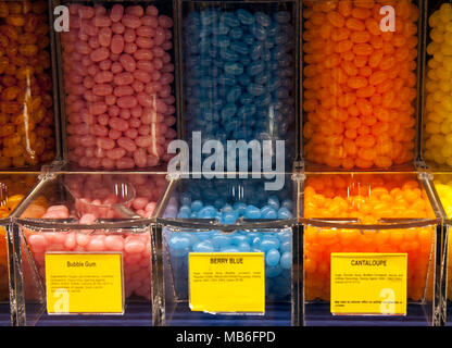 Süßwaren & Konditorei zuckerhaltigen Lebensmitteln jetzt Zucker Steuer, Fettleibigkeit zu steuern. Stockfoto