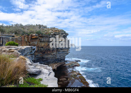 Die Lücke zum South Head Halbinsel in den östlichen Vororten von Sydney Stockfoto