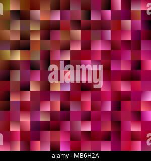 Abstrakte geometrische quadratische Hintergrund-gradient Mosaik Vector Illustration Stock Vektor