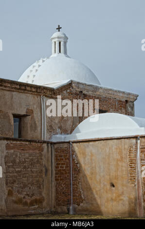 Tumacacori National Historical Park beherbergt drei verschiedene Standorte, einschließlich: Die Mission San Jose de Tumacacori. Stockfoto