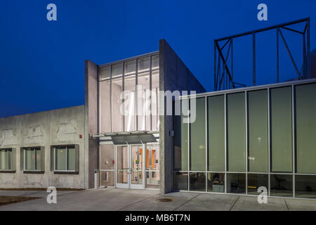 Wolcott Schule Gymnasium im Westen der Stadt Nachbarschaft Stockfoto