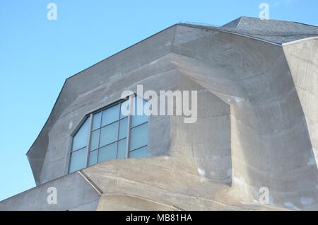 Das Goetheanum, Dornach, in der Nähe von Basel, Schweiz, Januar 2018. Von Rudolf Steiner entwickelt und ist das Zentrum für die anthroposophische Bewegung. Stockfoto