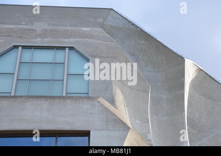 Das Goetheanum, Dornach, in der Nähe von Basel, Schweiz, Januar 2018. Von Rudolf Steiner entwickelt und ist das Zentrum für die anthroposophische Bewegung. Stockfoto