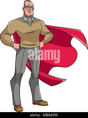 Super Opa Abbildung Stock Vektor