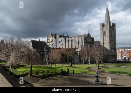 St. Patricks Kathedrale, Dublin, Irland Stockfoto