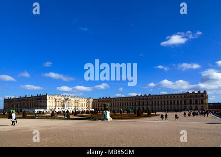 Chateau de Versailles (Palast von Versailles), ein UNESCO-Weltkulturerbe, Frankreich Stockfoto