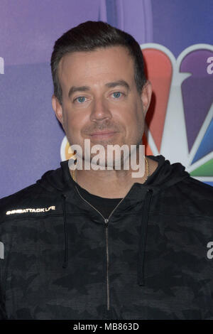 2018 NBC New York Hochsaisons drücken Sie Quark im Four Seasons Hotel - Roter Teppich Anreise mit: Carson Daly Wo: New York, New York, United States Wenn: 08 Mar 2018 Credit: Ivan Nikolov/WENN.com Stockfoto