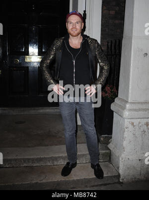 Charity Event für die Obdachlosen bei 1 griechische Straße mit: Philip Christopher Baldwin Wo: London, Großbritannien Wann: 08 Mar 2018 Credit: WENN.com Stockfoto