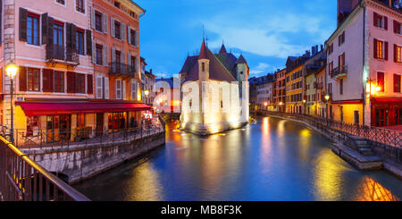 Annecy, "Venedig der Alpen, Frankreich Stockfoto