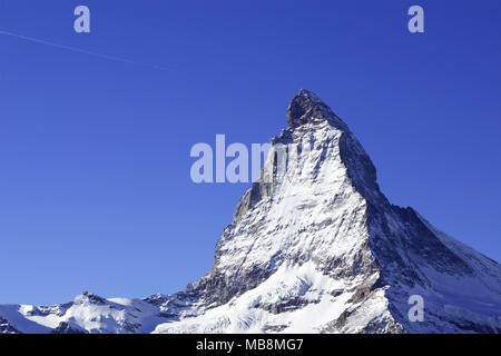 Zermatt Alpine sSki Resort Stockfoto