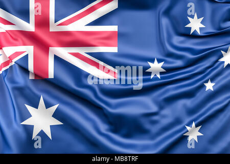 Flagge Australien Stockfoto