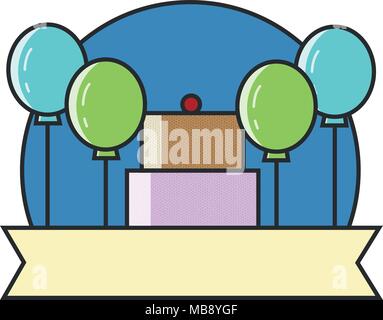 Dünne Linie Ikonen der Special Event und Party Organisation, Catering Service Agentur. Flache design Grafik Stock Vektor