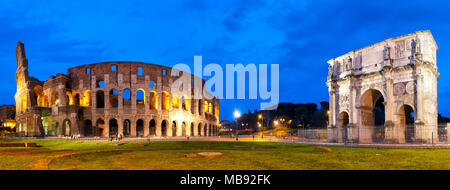 Piazza Del Colosseo, Rom, Italien Stockfoto