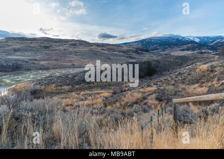 Osoyoos, British Columbia/Kanada - Spotted Lake ist ein heiliger Ort verehrt als Ort der Heilung durch das Okanagan Nation Stockfoto