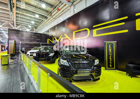 Russland, Moskau, Expocentre, 29. August - 9. September 2012: Die 4. Internationale Automobil Salon (MIAS 2012) Stockfoto