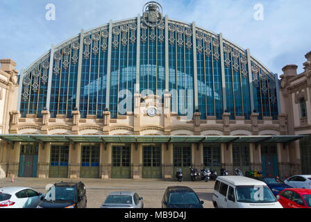 Barcelona Nord, Estacion de autobuses, Long Distance Bus Station, ehemaliger Bahnhof, Barcelona, Katalonien, Spanien Stockfoto