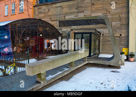 Galeria Sztuki Wspolczesnej Bunkier Sztuki, Bunker Galerie für zeitgenössische Kunst, Krakow, Malopolska, Polen Stockfoto