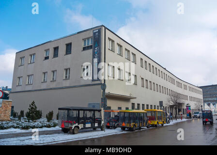 Fabryka Oskara Schindlera Emalia, Oscar Schindler Emaille Fabrik, Podgorze, Zablocie, Krakow, Malopolska, Polen Stockfoto