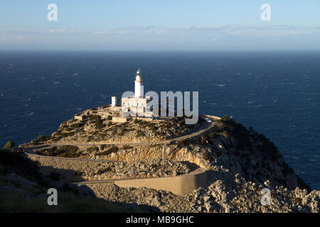 Leuchtturm Cap de Formentor, Mallorca, Balearen, Spanien Europa Stockfoto