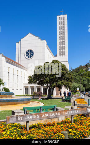 Neuseeland Napier Neuseeland die Art Deco Architektur von Napier St Johns anglikanische Kathedrale Napier Neuseeland Nordinsel nz Stockfoto