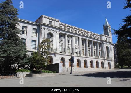 Wheeler Halle, Universität von Kalifornien, Berkeley, Kalifornien Stockfoto