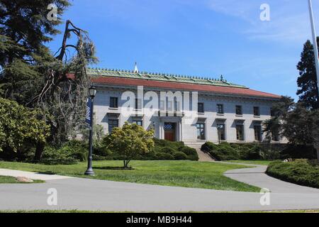 Kalifornien Halle, Universität von Kalifornien, Berkeley Stockfoto