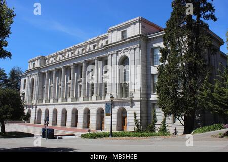 Wheeler Halle, Universität von Kalifornien, Berkeley, Kalifornien Stockfoto