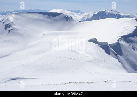 Bjelašnica Gebirge im Zentrum von Bosnien und Herzegowina im Winter Stockfoto