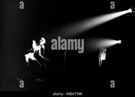 Philippe Gras/Le Pictorium - Jacques Higelin - 1975 - Frankreich/Ile-de-France (Region) / Paris - Jacques Higelin, Konzert im Olympia, 1975 Stockfoto