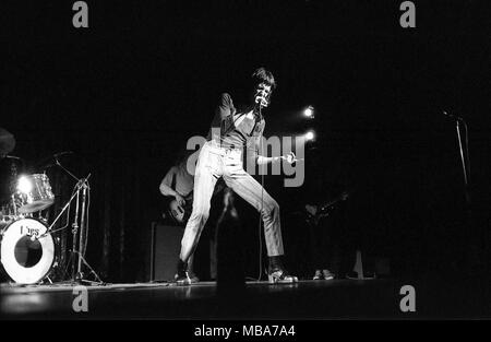 Philippe Gras/Le Pictorium - Jacques Higelin - 1975 - Frankreich/Ile-de-France (Region) / Paris - Jacques Higelin, Konzert im Olympia, 1975 Stockfoto