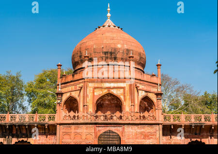 Grab von Fatehpuri Begum in der Nähe des Taj Mahal in Agra, Indien Stockfoto