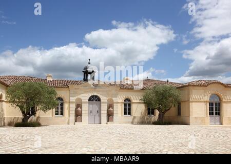 Chateau Petrus, Pomerol, Frankreich Stockfoto