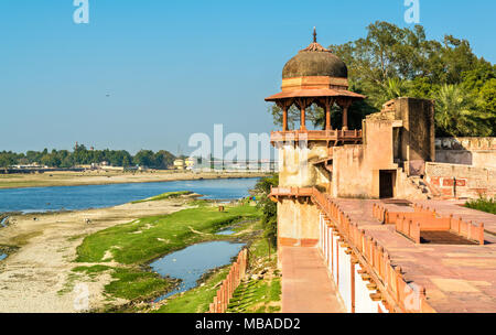 Grabmal des Itimad-Ud-Daulah in Agra, Indien Stockfoto