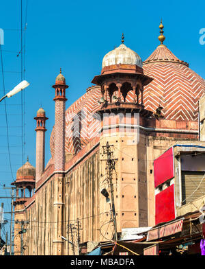 Jama Masjid, einer großen Moschee in Agra, Uttar Pradesh, Indien Stockfoto