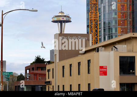 The Seattle Times Building, Seattle, Washington. Stockfoto