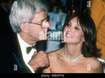 Phil Donahue Marlo Thomas 1985 Foto von John Barrett/PHOTOlink.net Stockfoto