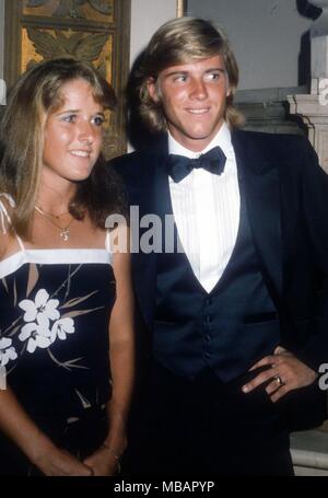 Tracy Austin Vince Van Patten 1984 Foto von John Barrett/PHOTOlink.net Stockfoto