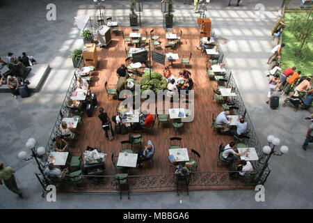 Atocha-Bahnhof Madrid-Spanien Stockfoto