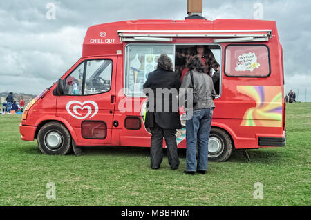 Eiswagen Stockfoto