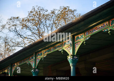 Seoul, Korea - Dezember 9, 2015: Detail der Jeonggwanheon in Deoksugung. Deoksugung ist ein Palast im Zentrum der Stadt Seoul entfernt und diente als der m Stockfoto